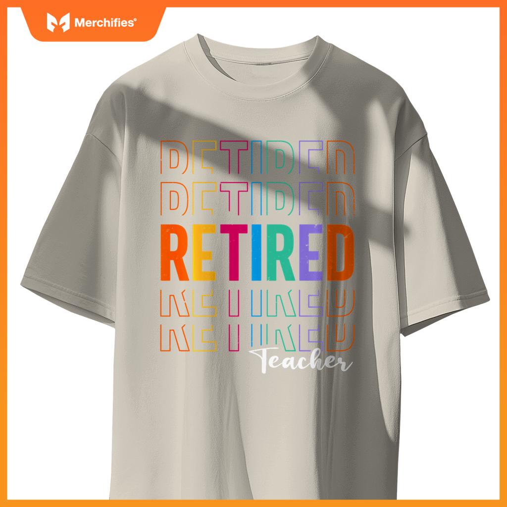 Retired Teacher Cool Design For Men Women Retirement