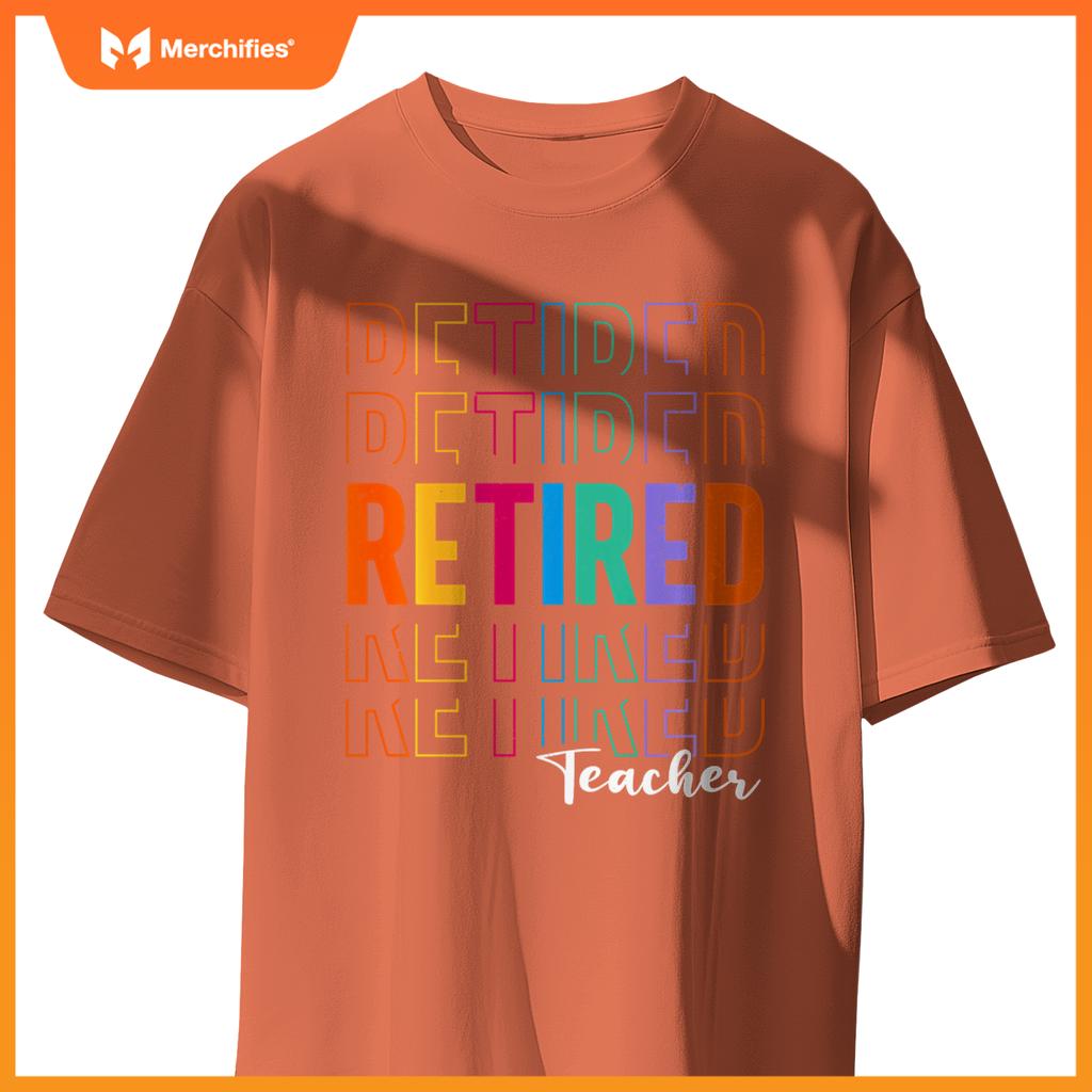 Retired Teacher Cool Design For Men Women Retirement
