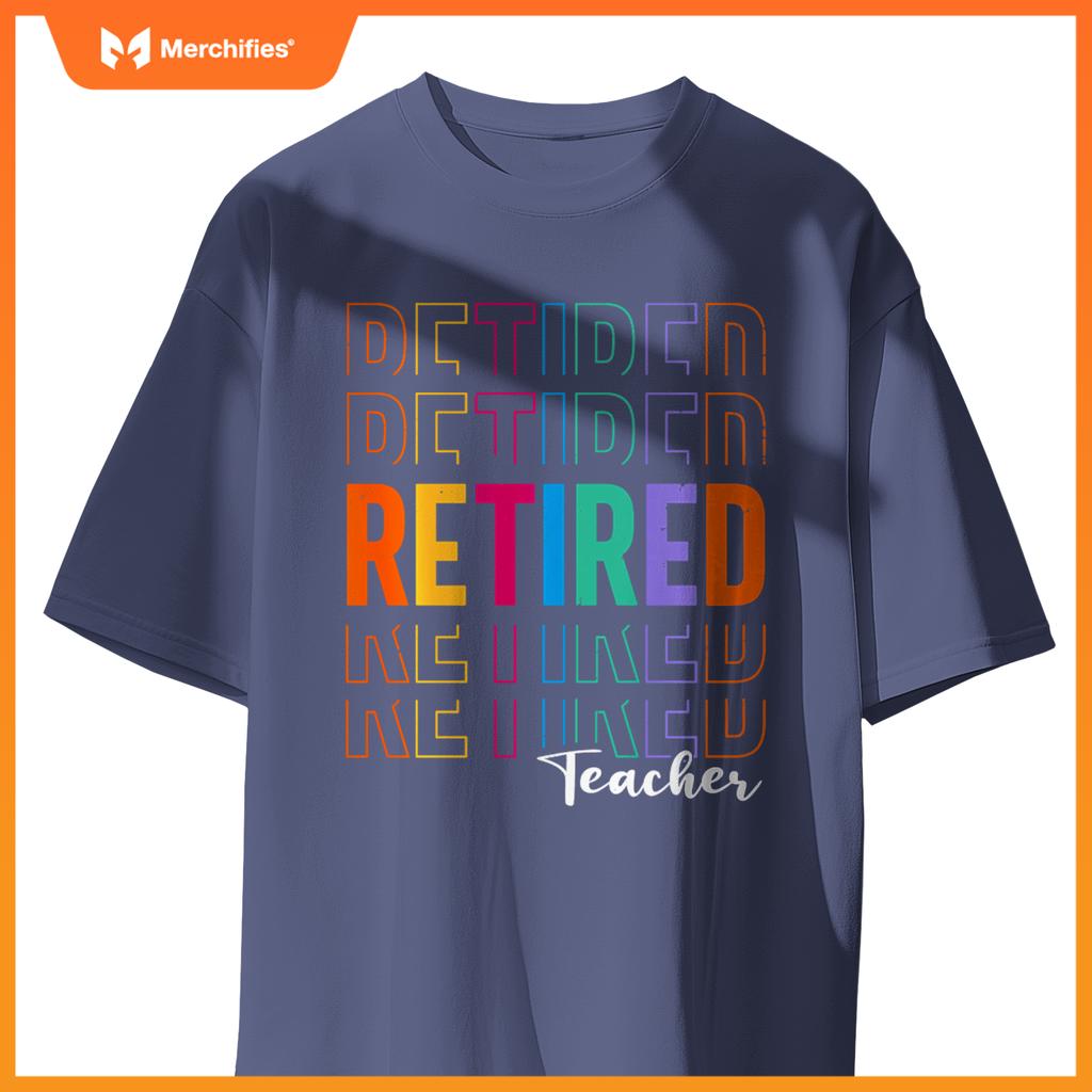 Retired Teacher Cool Design For Men Women Retirement