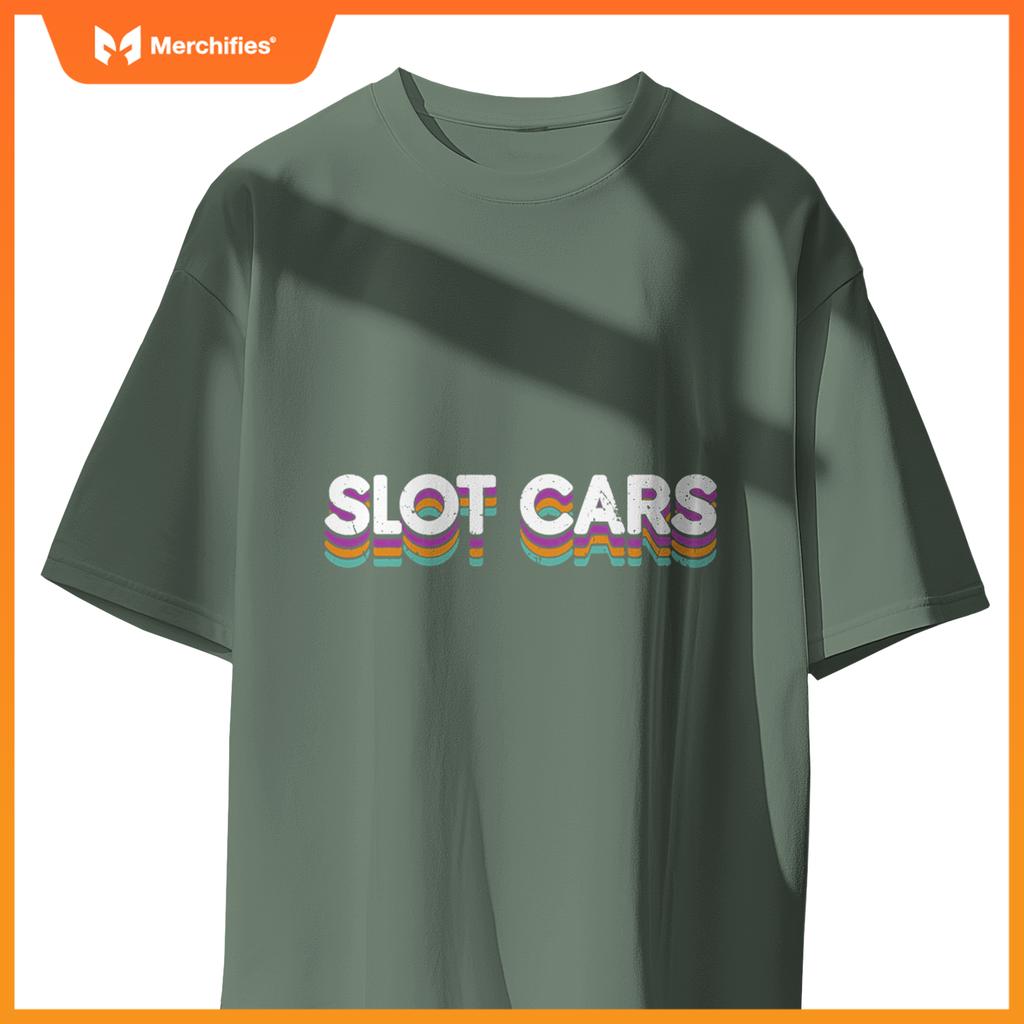 Retro Minicar Slot Car RC Car Model Sportsman Slotcar T-Shirt
