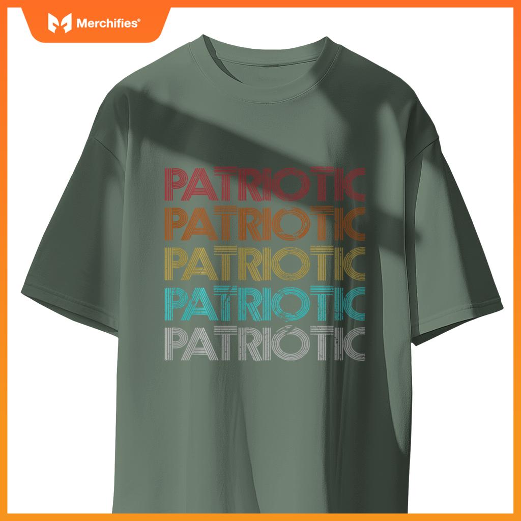 Retro Vintage Patriotic T-Shirt