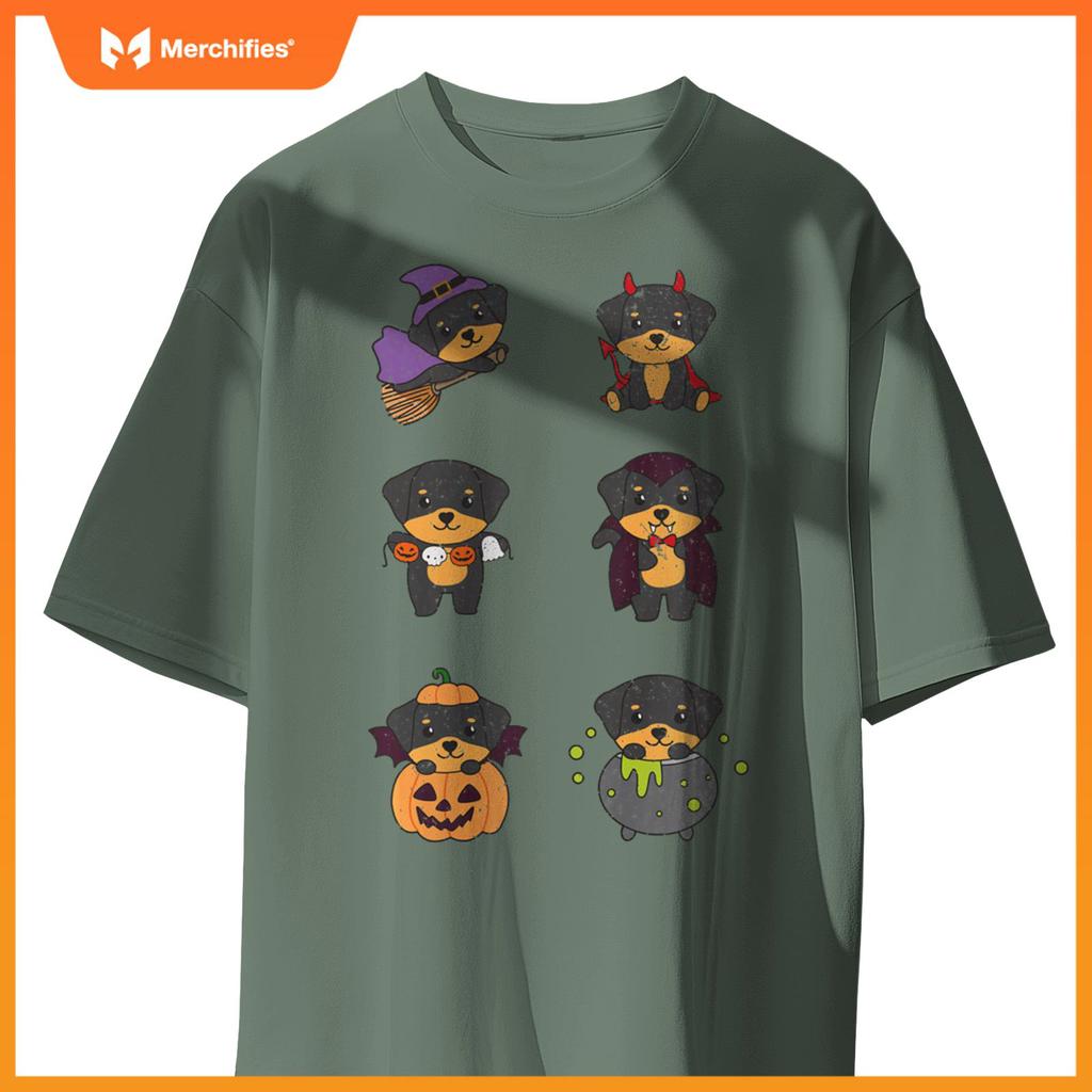 Rottweiler Halloween Costume Dogs Halloween T-Shirt