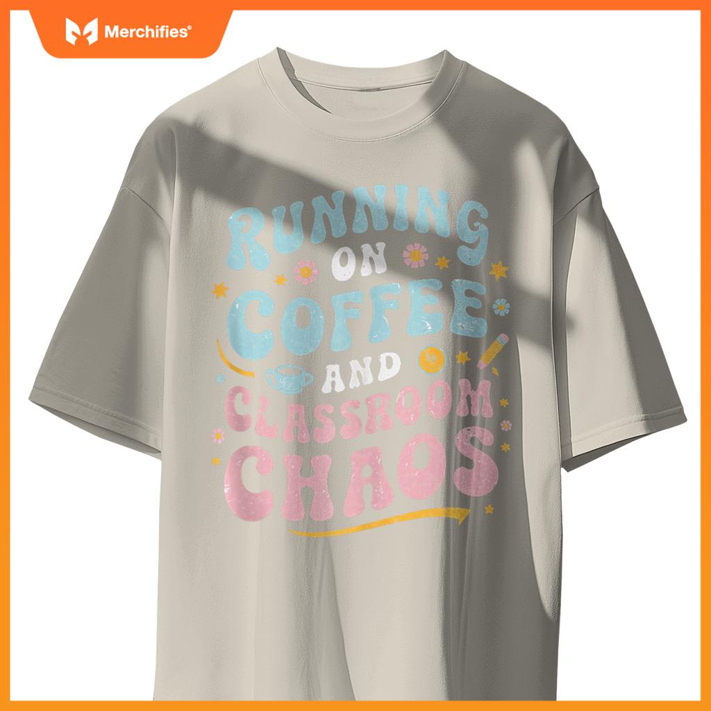 Running On Coffee & Classroom Chaos, Groovy Teacher Coffee