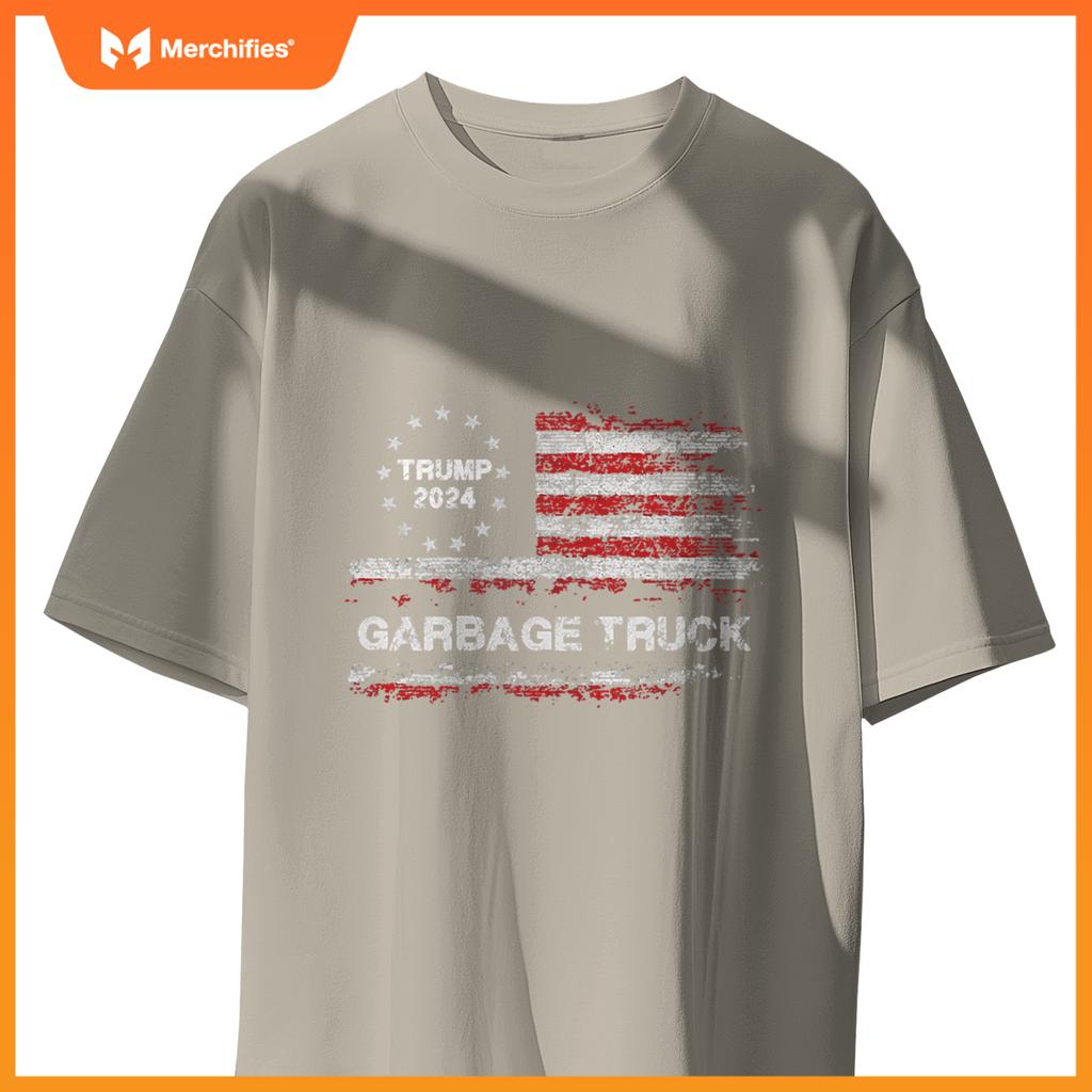 Garbage Truck - Trump Supporter Garbage Trump 2024 T-Shirt