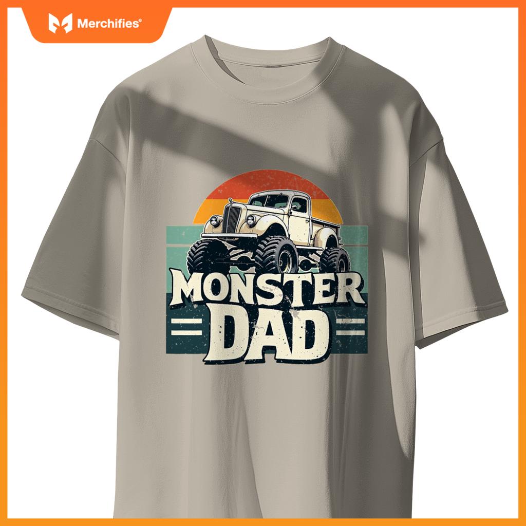 Monster Dad  Off-Road Truck Design T-Shirt