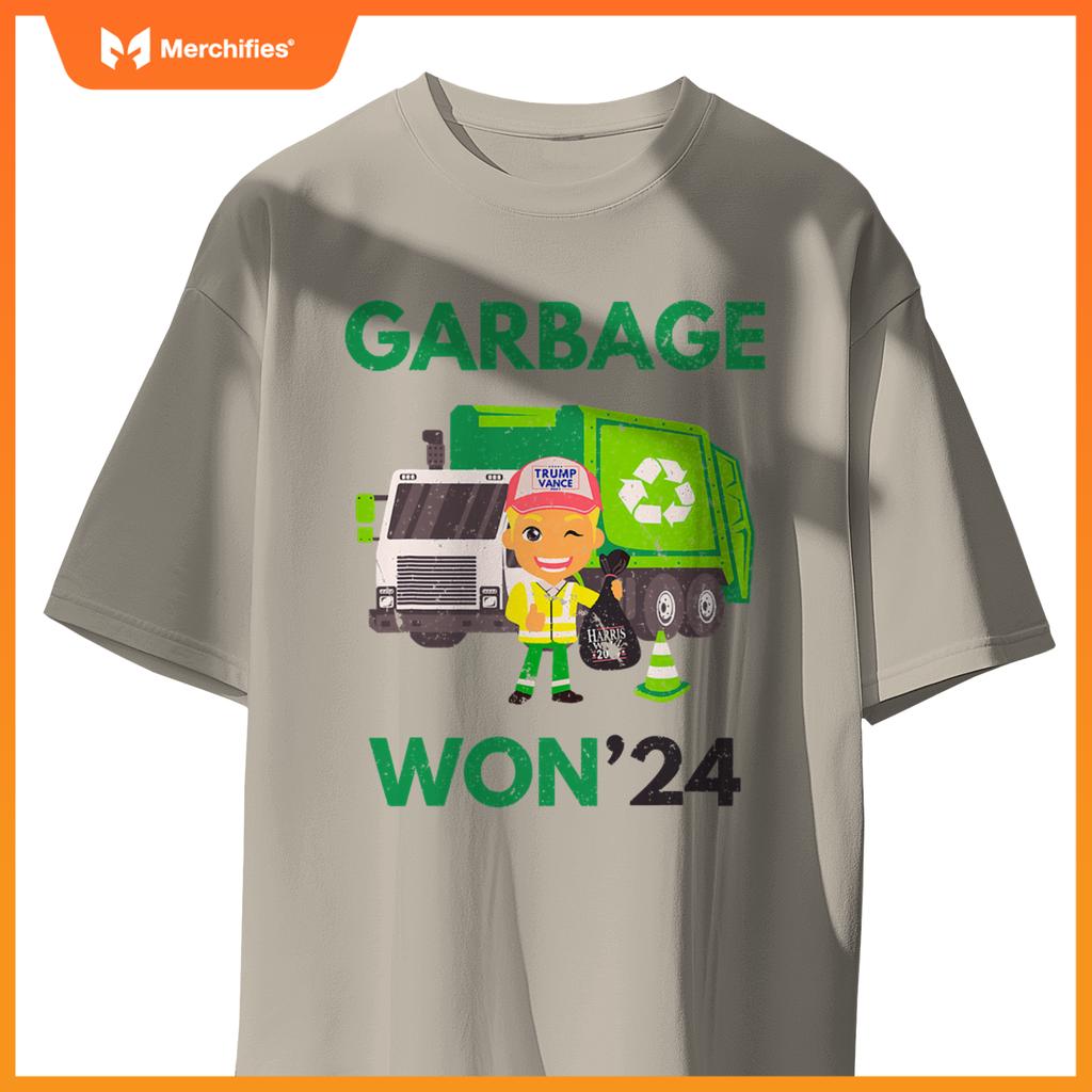 Garbage Man Won 2024 Trash Truck T-Shirt