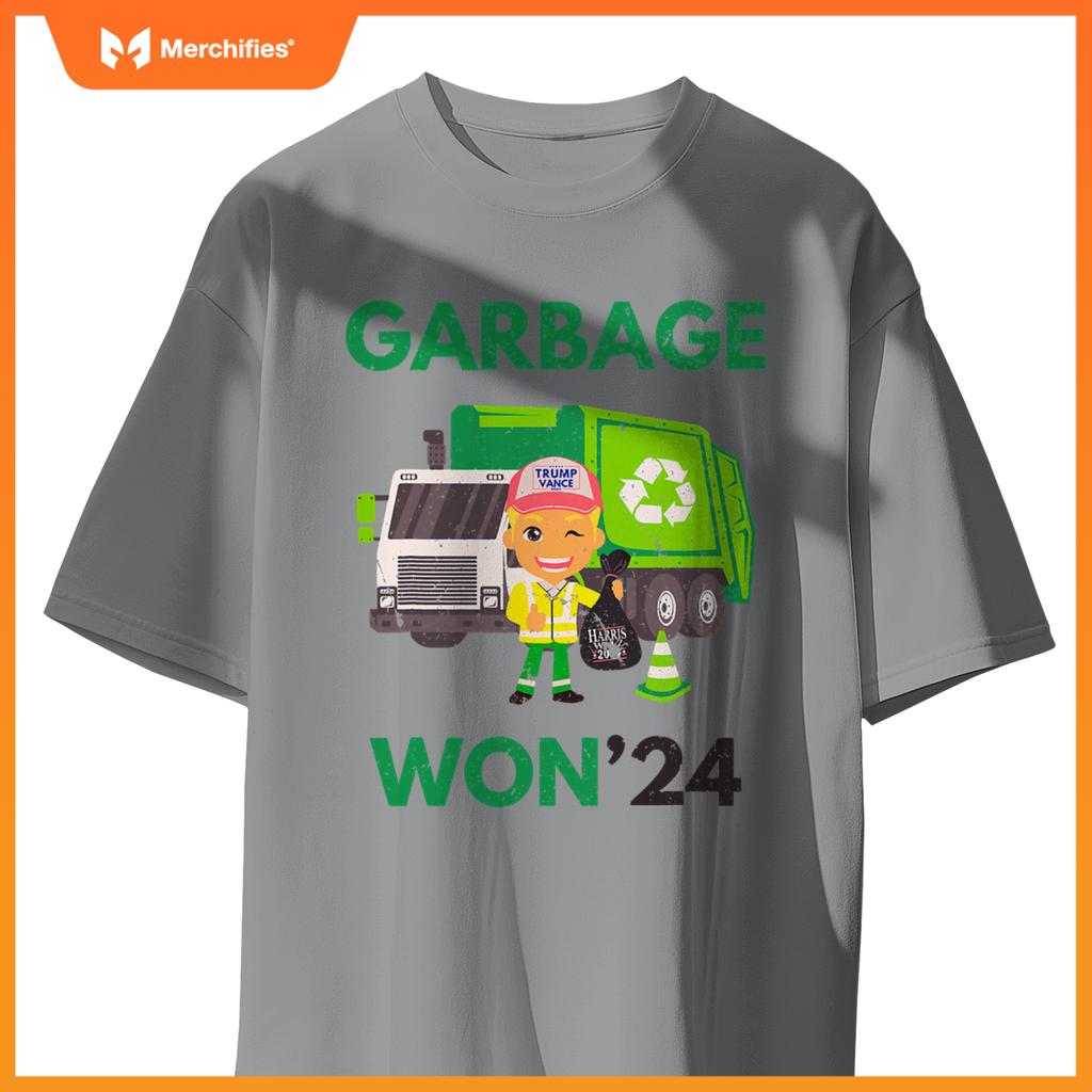 Garbage Man Won 2024 Trash Truck T-Shirt