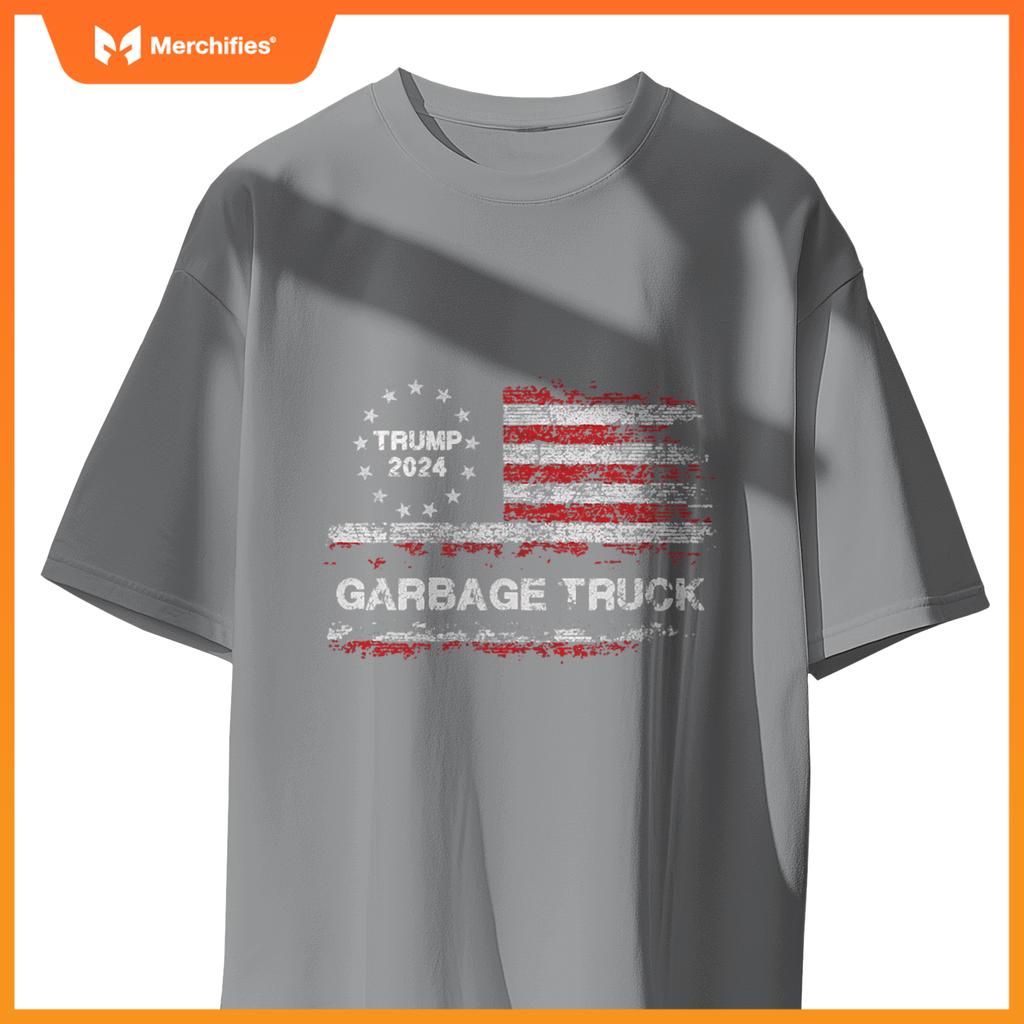 Garbage Truck - Trump Supporter Garbage Trump 2024 T-Shirt