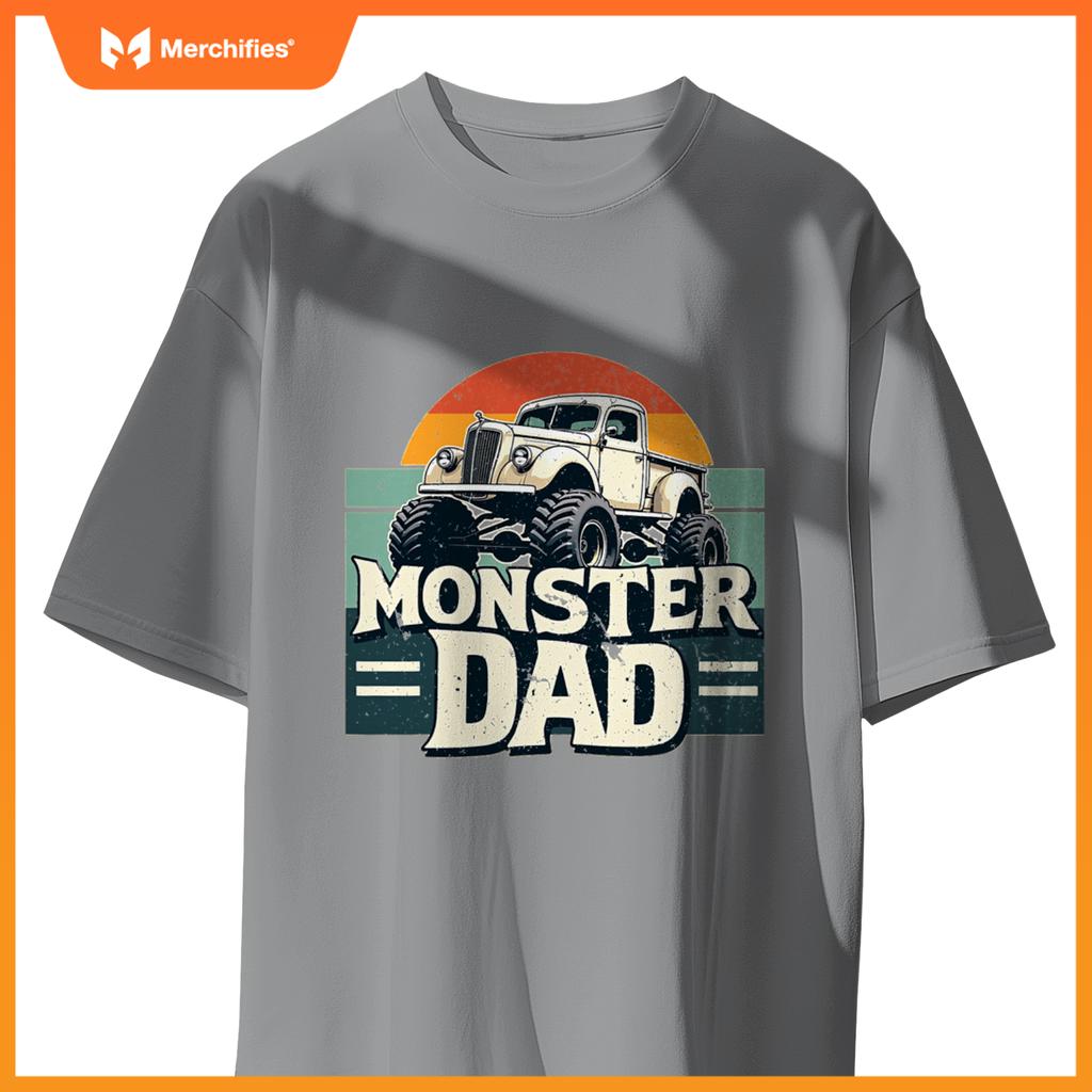 Monster Dad  Off-Road Truck Design T-Shirt