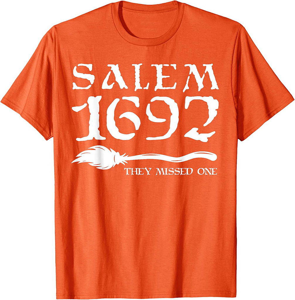 Salem 1692 They Missed One Halloween T-Shirt