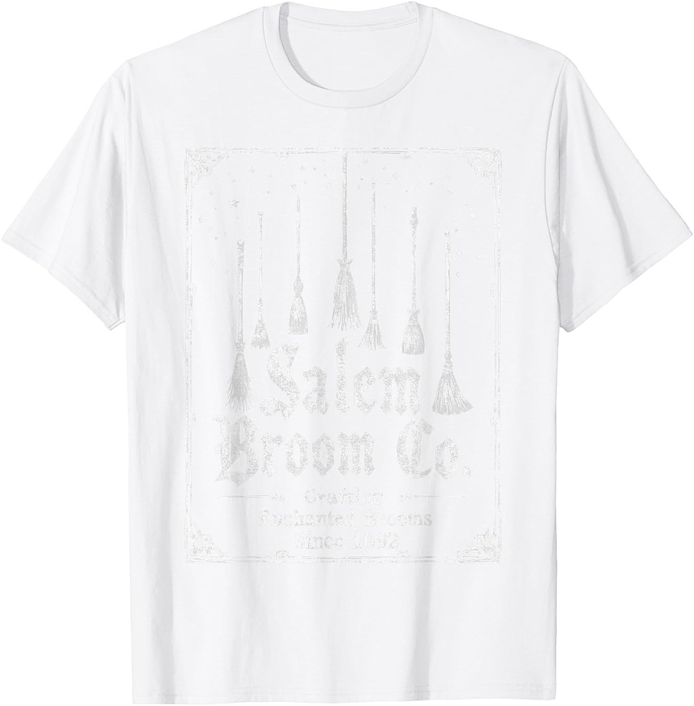 Salem Broom Company 1692 Funny Last Minute Halloween Tee T-Shirt