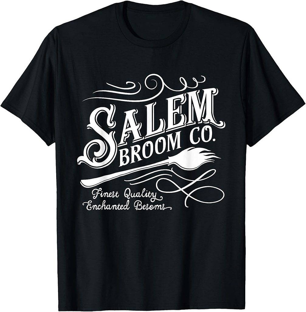 Salem Broom Company est 1692 Halloween T-Shirt