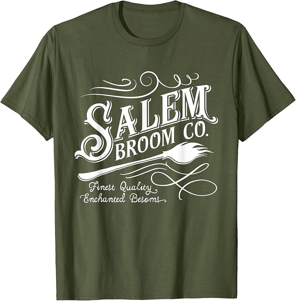 Salem Broom Company est 1692 Halloween T-Shirt
