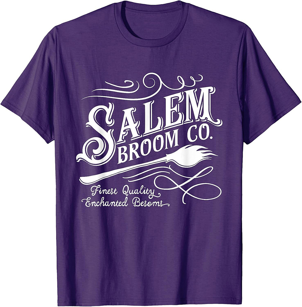 Salem Broom Company est 1692 Halloween T-Shirt