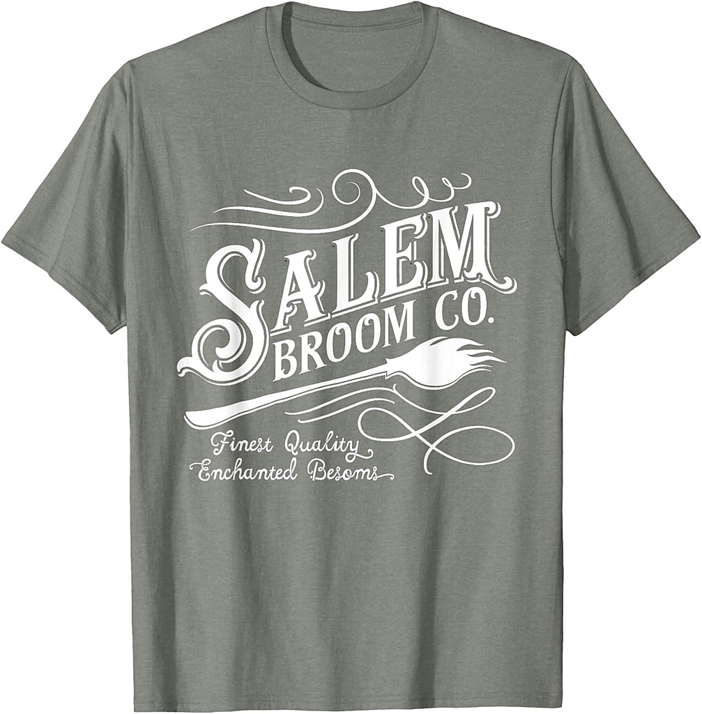 Salem Broom Company est 1692 Halloween T-Shirt