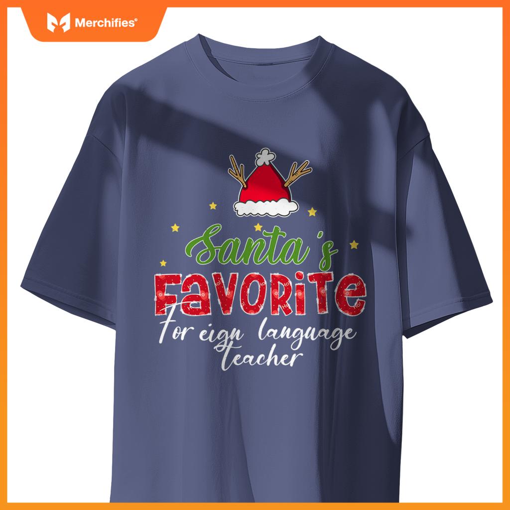 Santa's Favorite Foreign Language Teacher Christmas