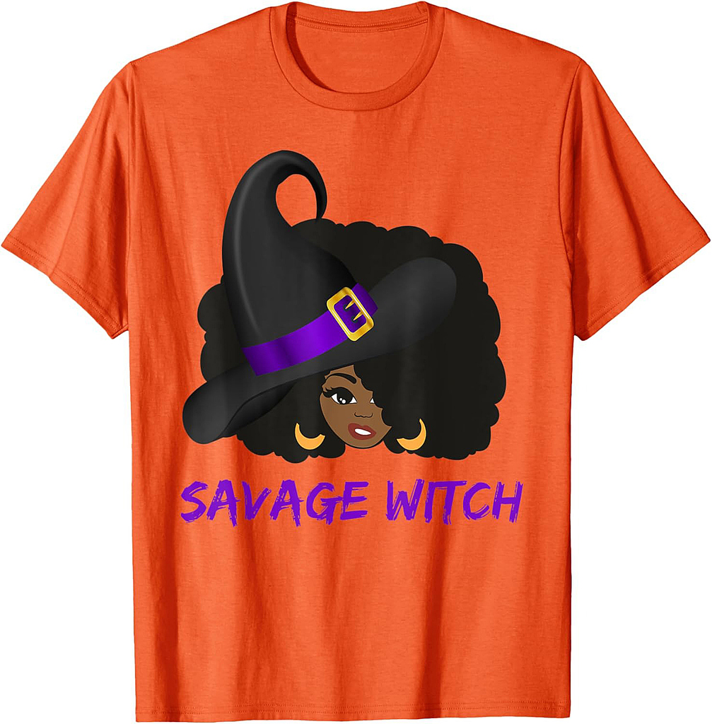 Savage Witch Matching Group Halloween Costume Fun T-Shirt