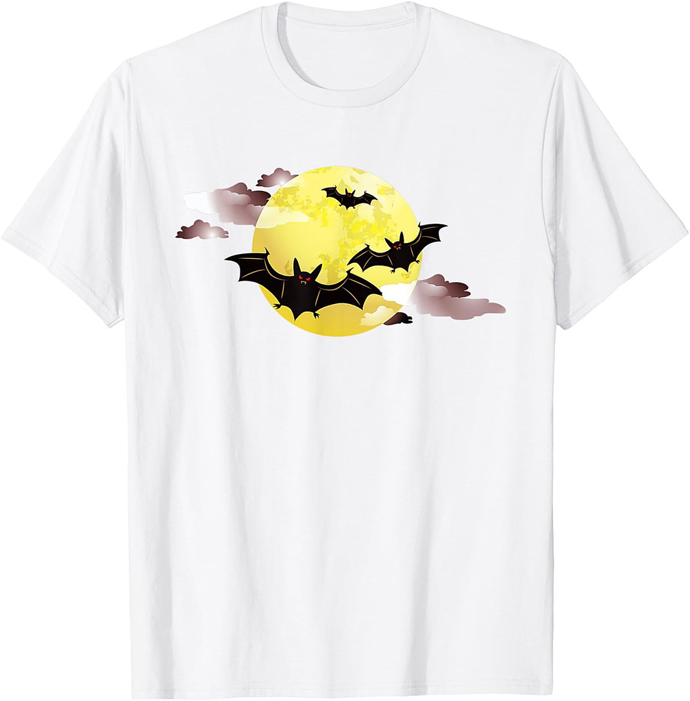Scary Bat Spooky Halloween T-Shirt