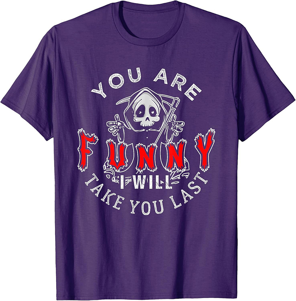 Scary Halloween Design For Men T-Shirt
