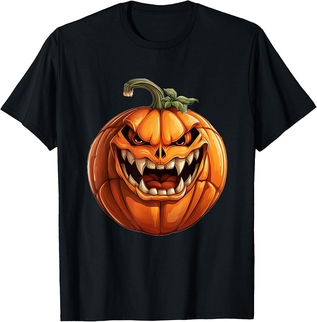 Scary Pumpkin Jack O Lantern Pumpkins Halloween T-Shirt
