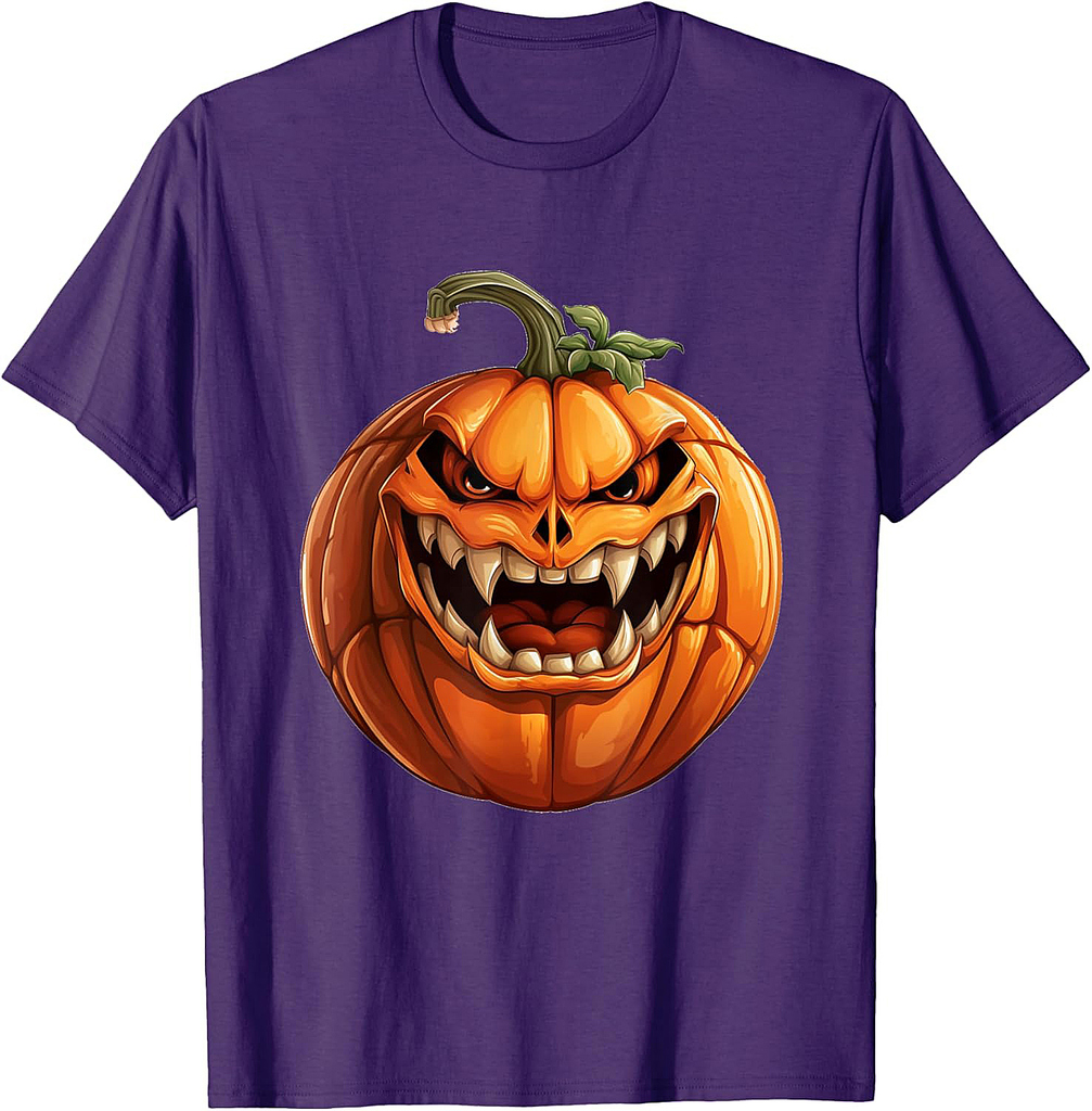 Scary Pumpkin Jack O Lantern Pumpkins Halloween T-Shirt