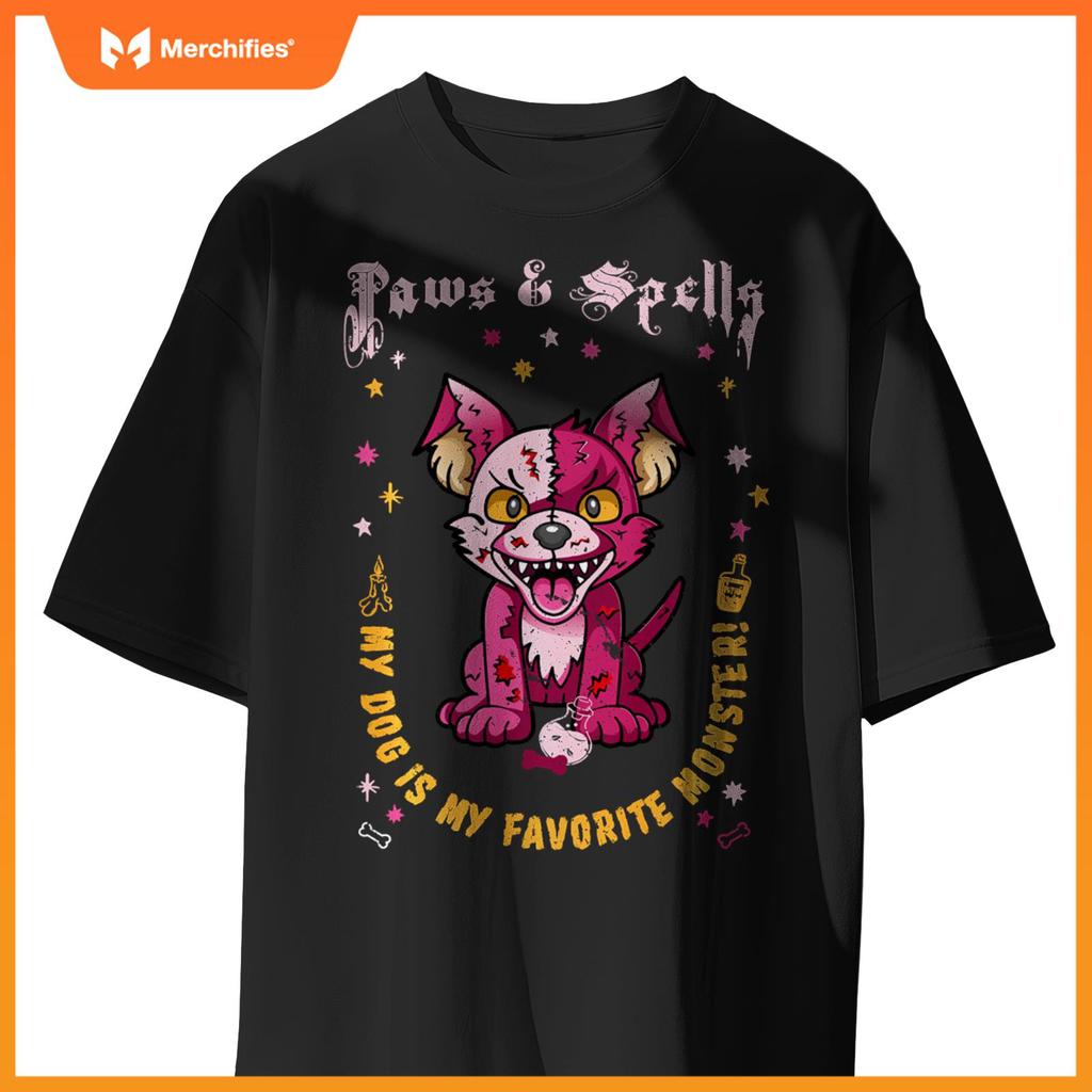Scary Creepy Plush Dog Stuffed Cute Toy T-Shirt