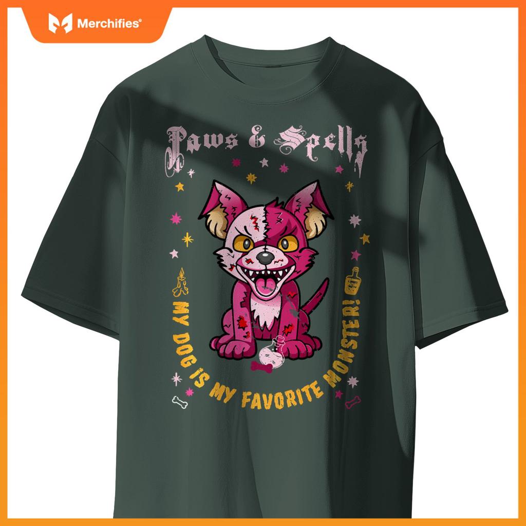 Scary Creepy Plush Dog Stuffed Cute Toy T-Shirt