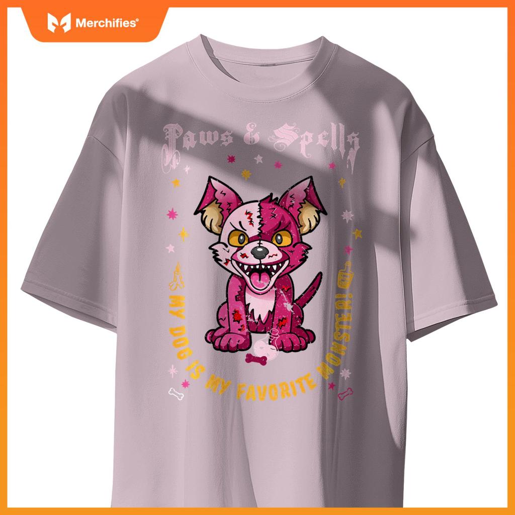 Scary Creepy Plush Dog Stuffed Cute Toy T-Shirt