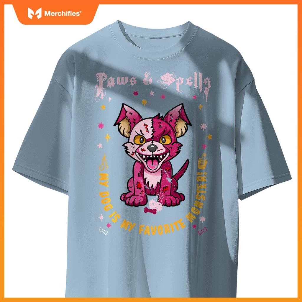 Scary Creepy Plush Dog Stuffed Cute Toy T-Shirt