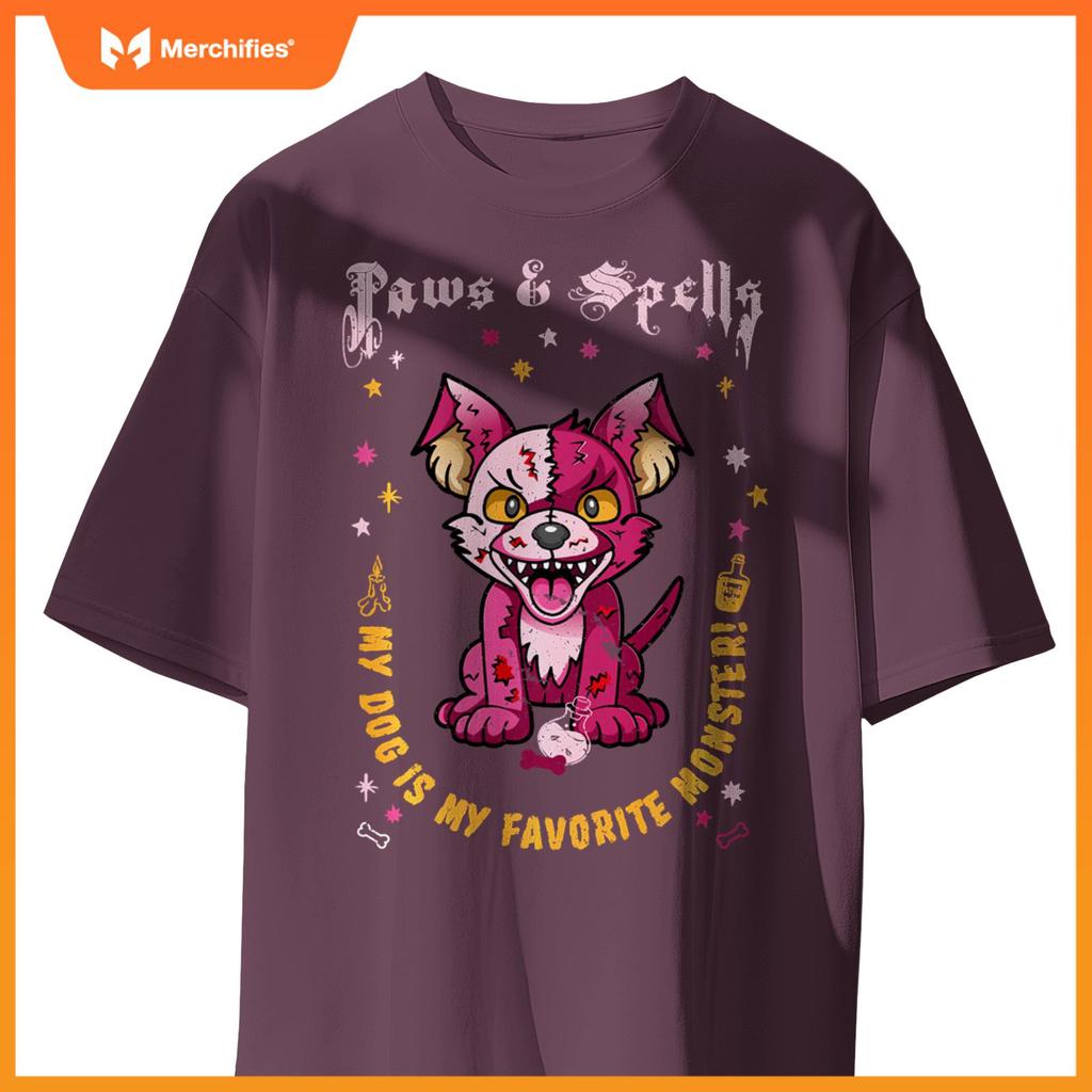Scary Creepy Plush Dog Stuffed Cute Toy T-Shirt