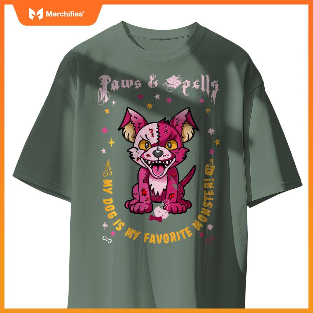 Scary Creepy Plush Dog Stuffed Cute Toy T-Shirt