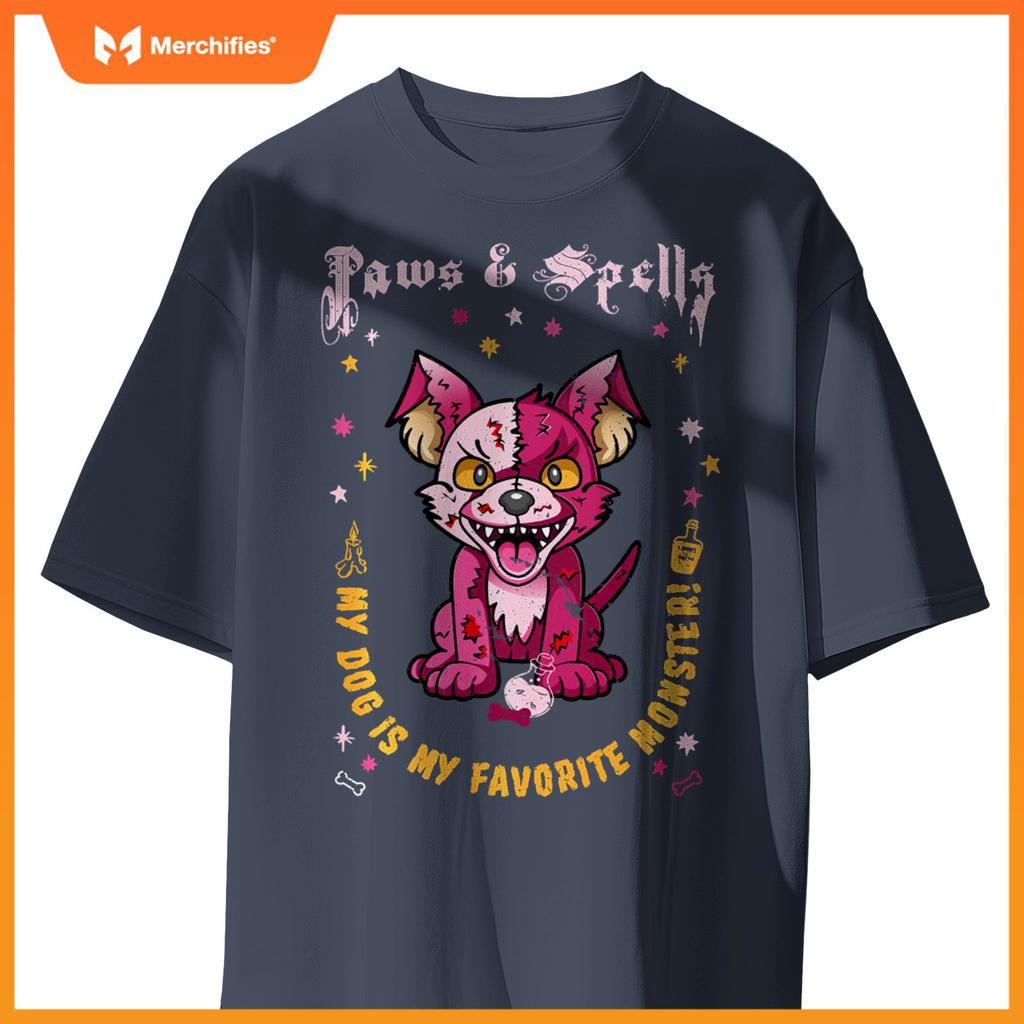 Scary Creepy Plush Dog Stuffed Cute Toy T-Shirt