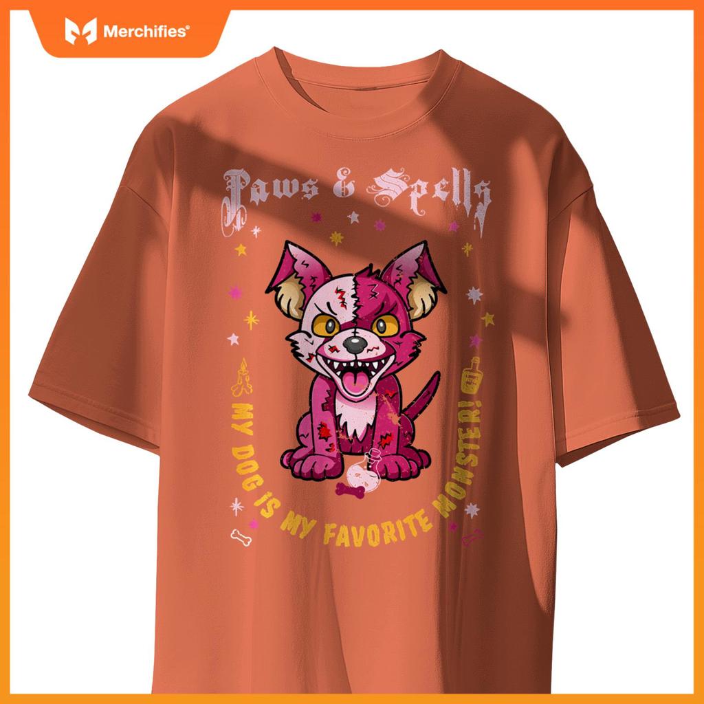 Scary Creepy Plush Dog Stuffed Cute Toy T-Shirt