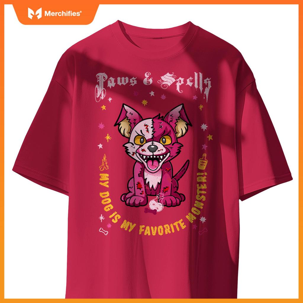 Scary Creepy Plush Dog Stuffed Cute Toy T-Shirt