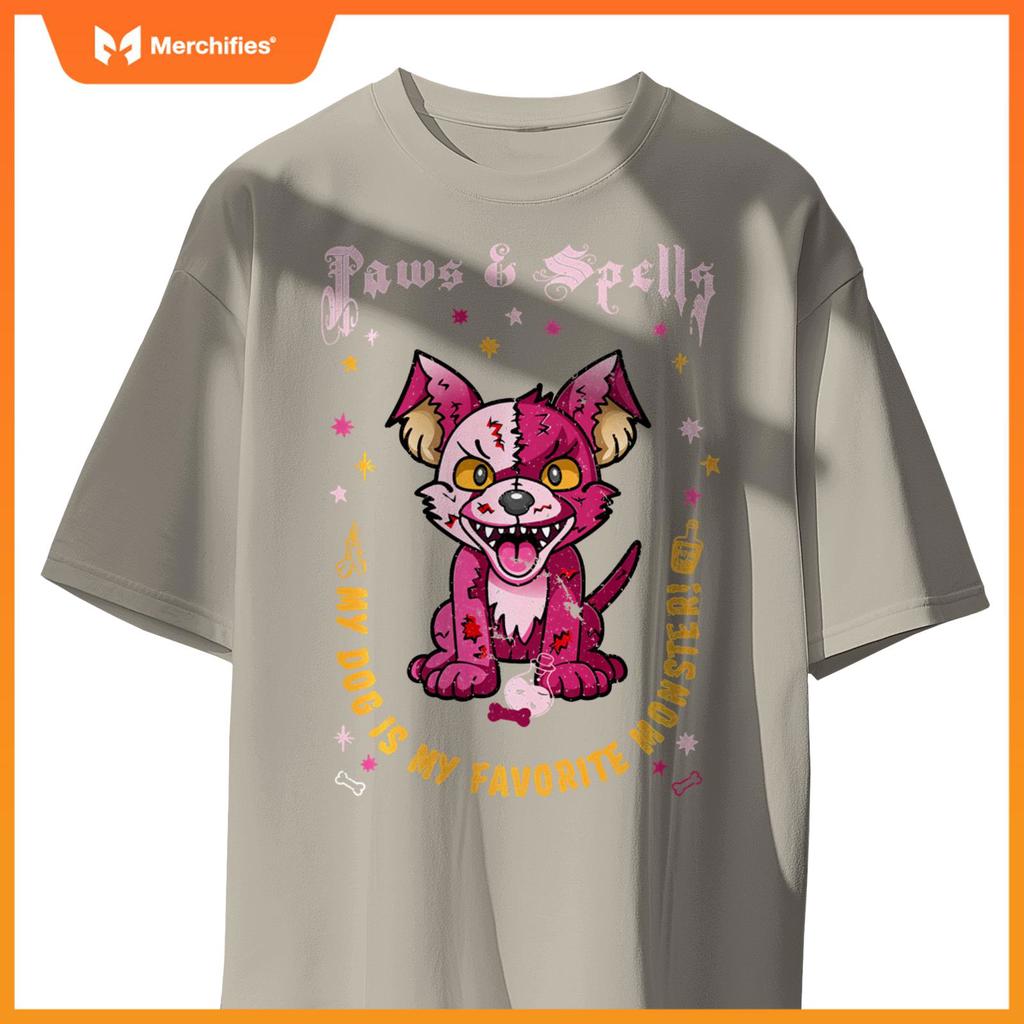 Scary Creepy Plush Dog Stuffed Cute Toy T-Shirt
