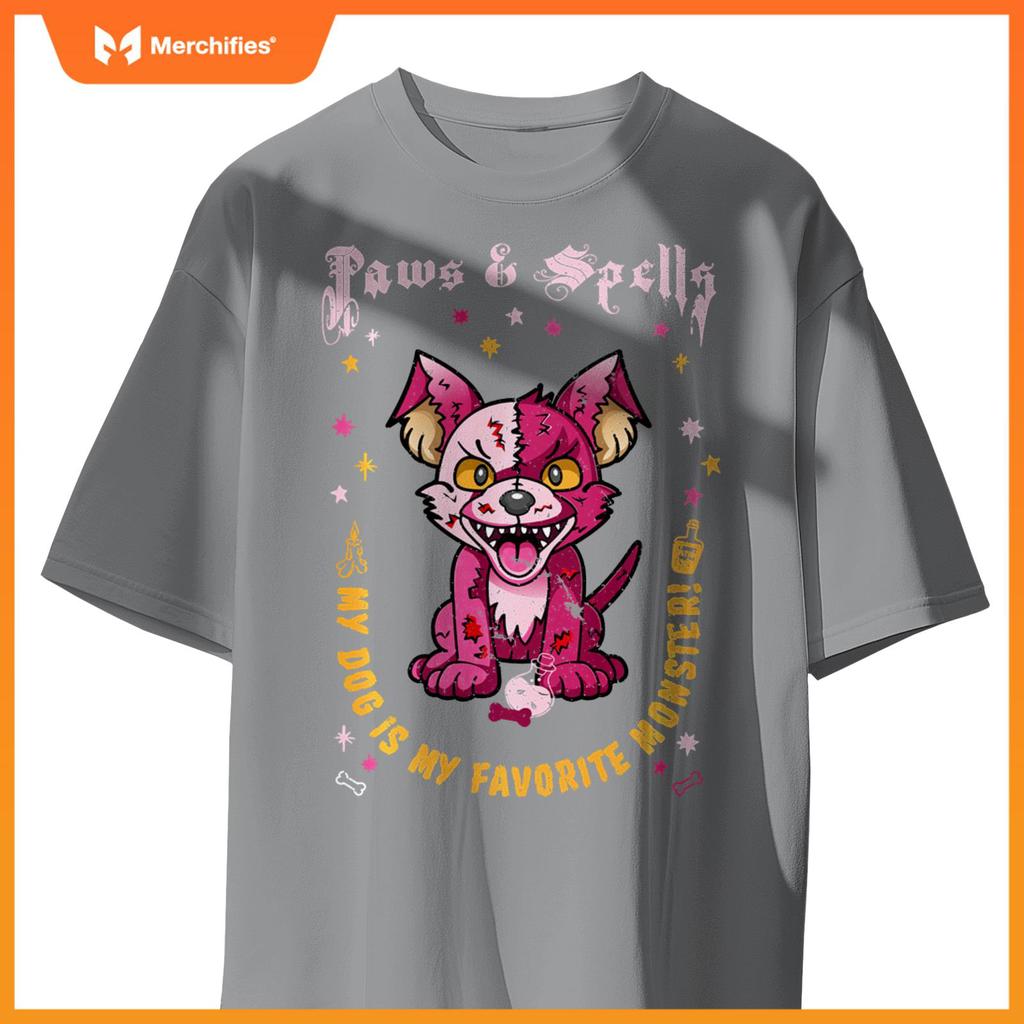 Scary Creepy Plush Dog Stuffed Cute Toy T-Shirt