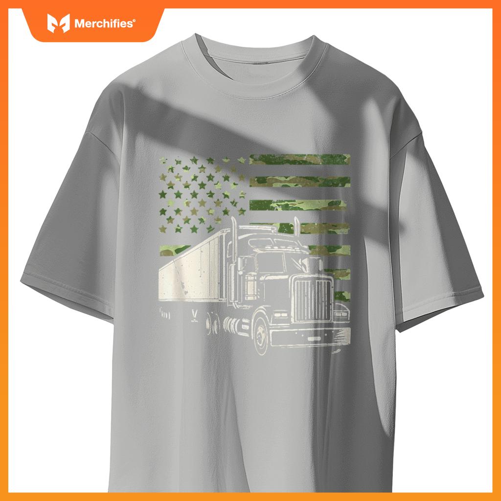 Semi Truck Driver Trucker T-Shirt