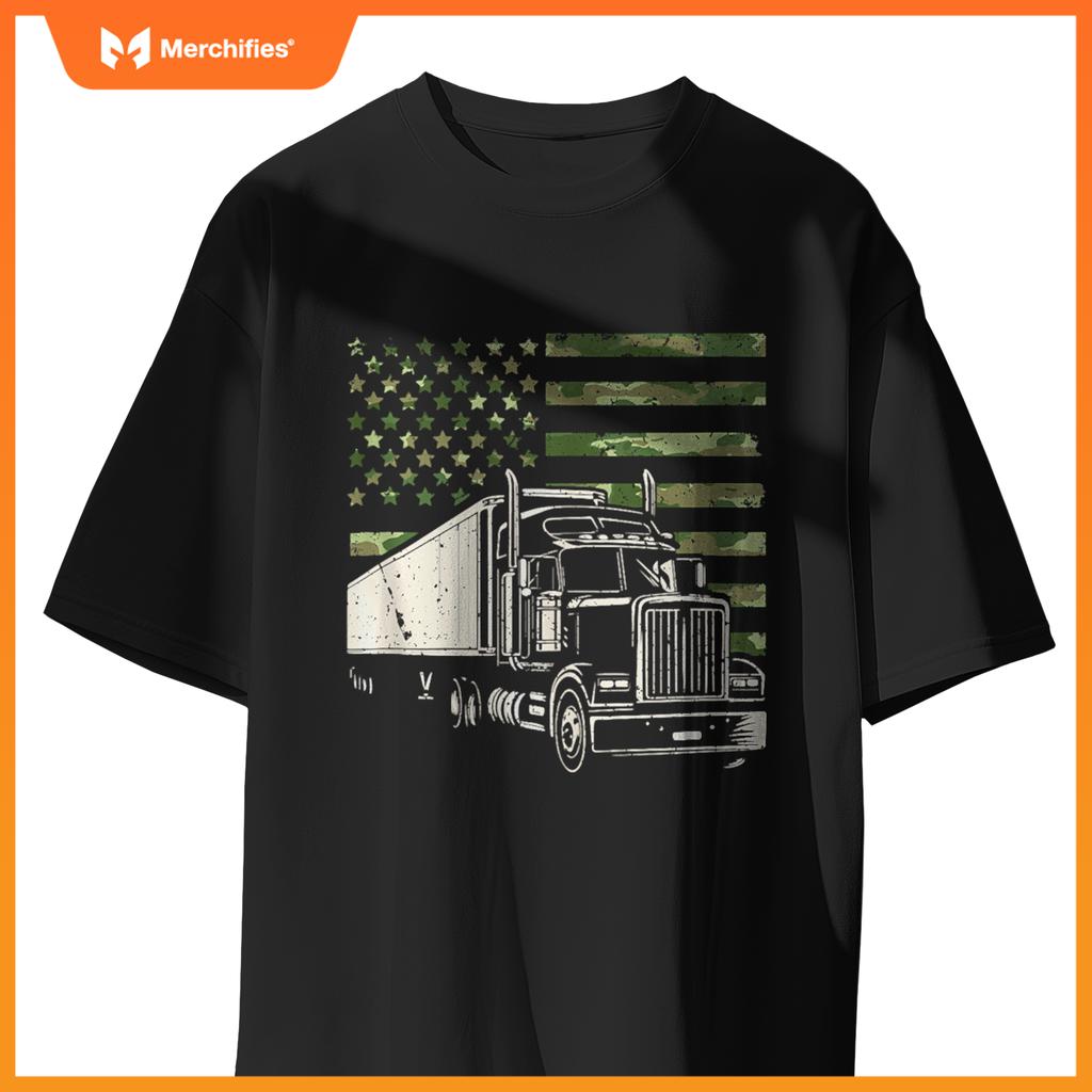 Semi Truck Driver Trucker T-Shirt