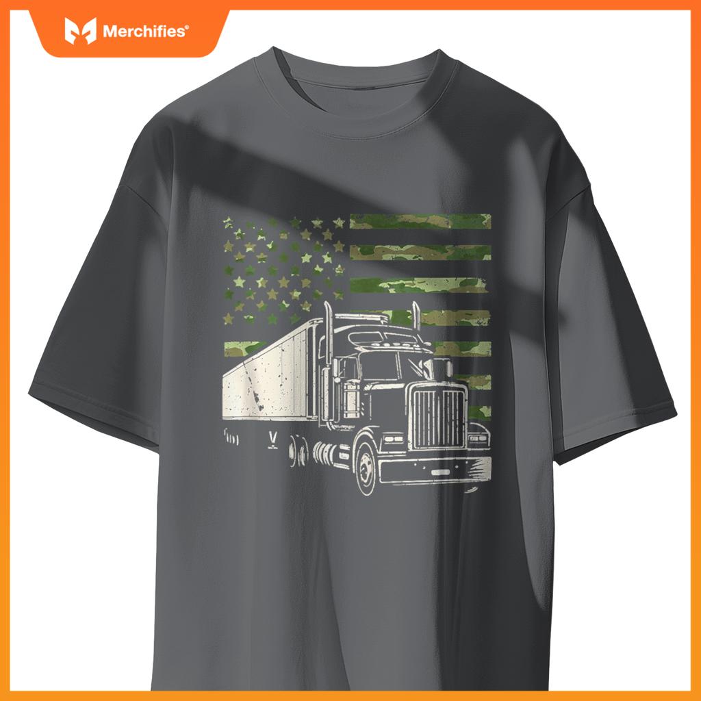 Semi Truck Driver Trucker T-Shirt