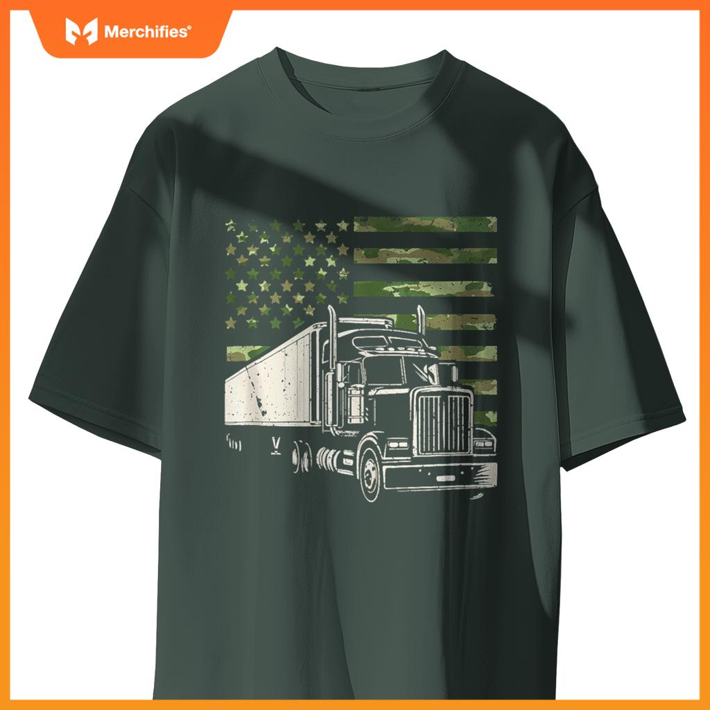 Semi Truck Driver Trucker T-Shirt