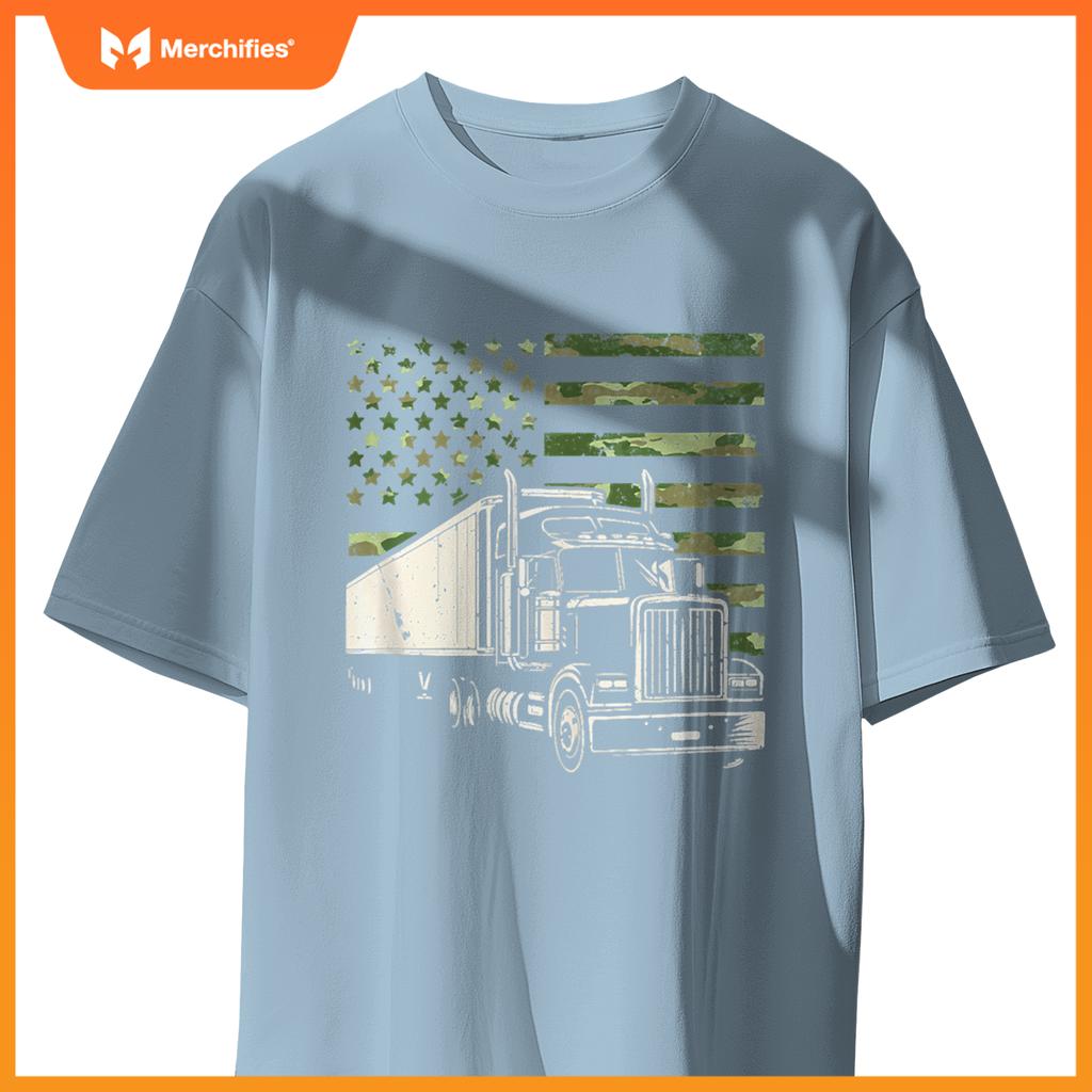 Semi Truck Driver Trucker T-Shirt