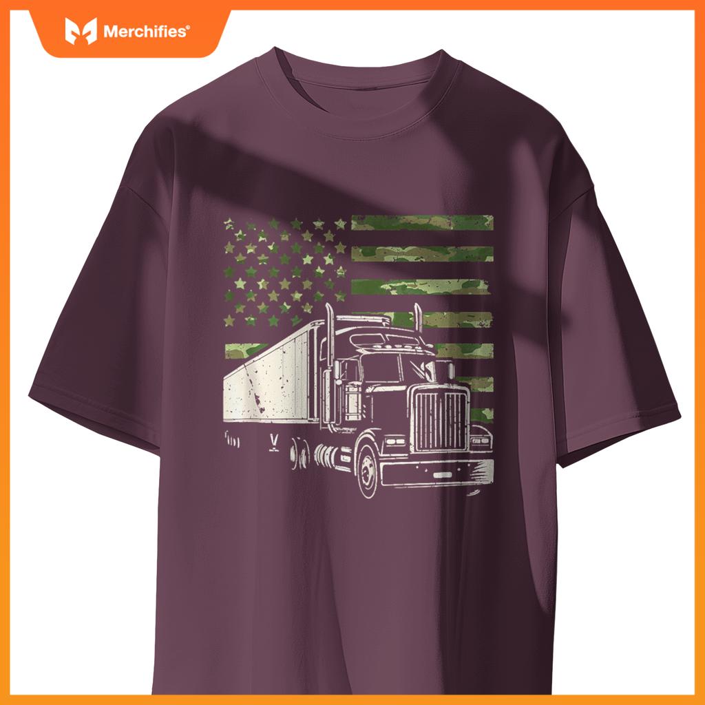 Semi Truck Driver Trucker T-Shirt