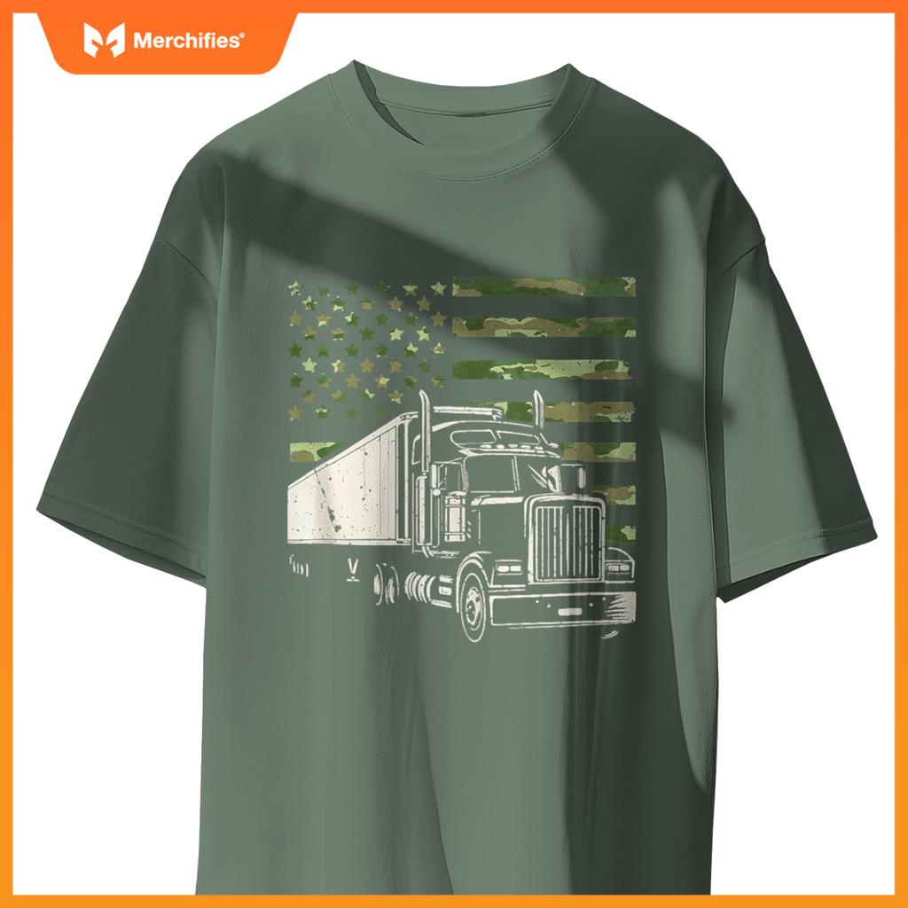 Semi Truck Driver Trucker T-Shirt
