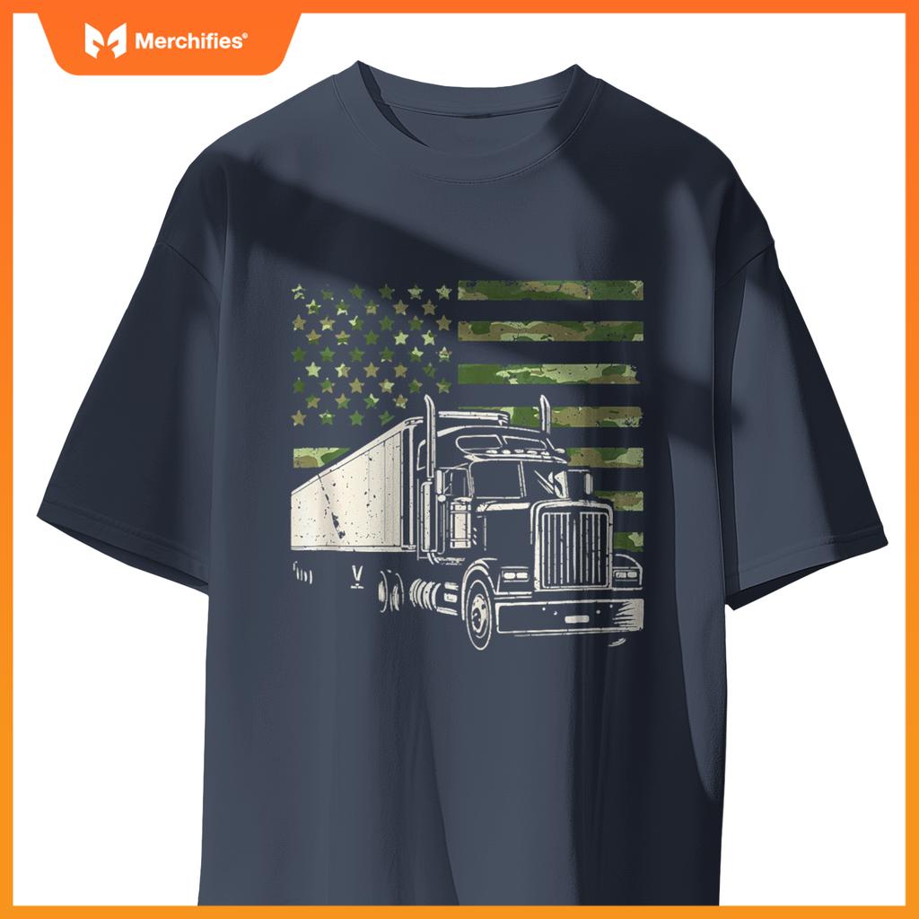 Semi Truck Driver Trucker T-Shirt