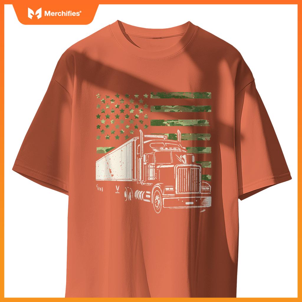 Semi Truck Driver Trucker T-Shirt