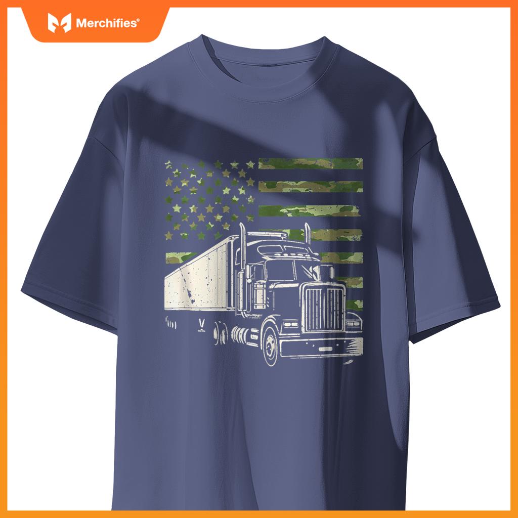 Semi Truck Driver Trucker T-Shirt