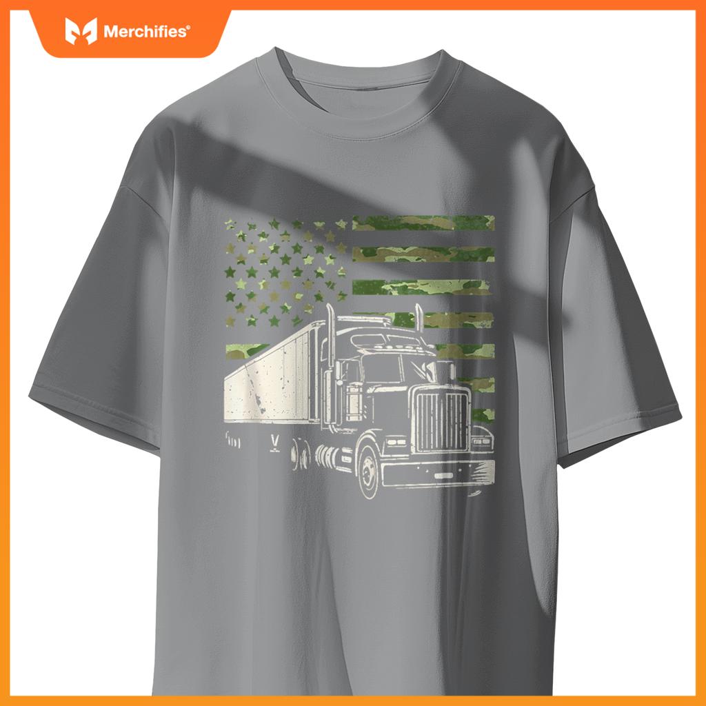 Semi Truck Driver Trucker T-Shirt