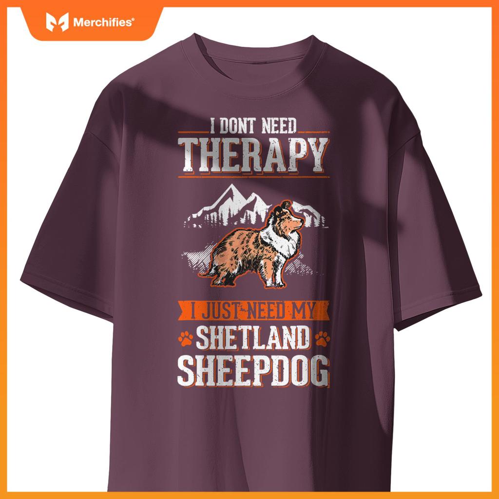 Shetland Sheepdog Therapy Sheltie Sheepdog Cllie T-Shirt