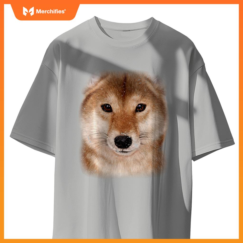 Shiba Inu Face, Japanese Breed Dog T-Shirt