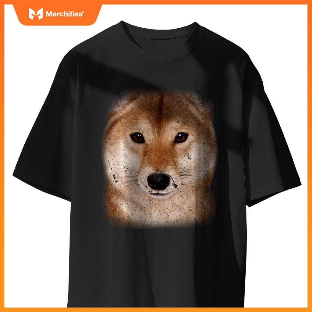Shiba Inu Face, Japanese Breed Dog T-Shirt